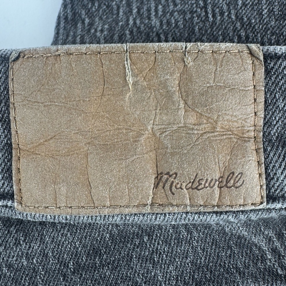 Madewell Mid-Rise Perfect Vintage Gray/Black Jean - Picture 11 of 11